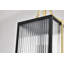 Holden - Luminaire suspendu - Finition dorée et noire - Verre transparent
