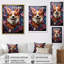 Corgi Charm - chien, art mural sur toile-328591404-328591383