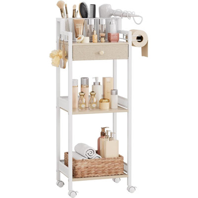 3 Tier Bathroom Organizer Shelf with Drawer