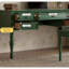 Bureau en bois massif vert avec 5 tiroirs-161762160