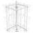24 Pocket 5X7 Greeting Card Rack Post Card Display Rack Stand Countertop Spinner Rack