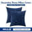 Pack Of 2 Couch Throw Pillow Covers Spring Soft Dusty  Chenille Pillow Covers For Sofa Living Room Solid Dyed Pillow Cases-120930286