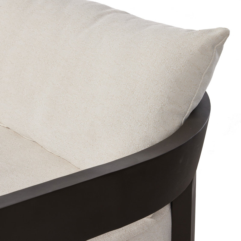 Jackson Outdoor Metal Sofa-96"-Alessi Linen, Alessi
