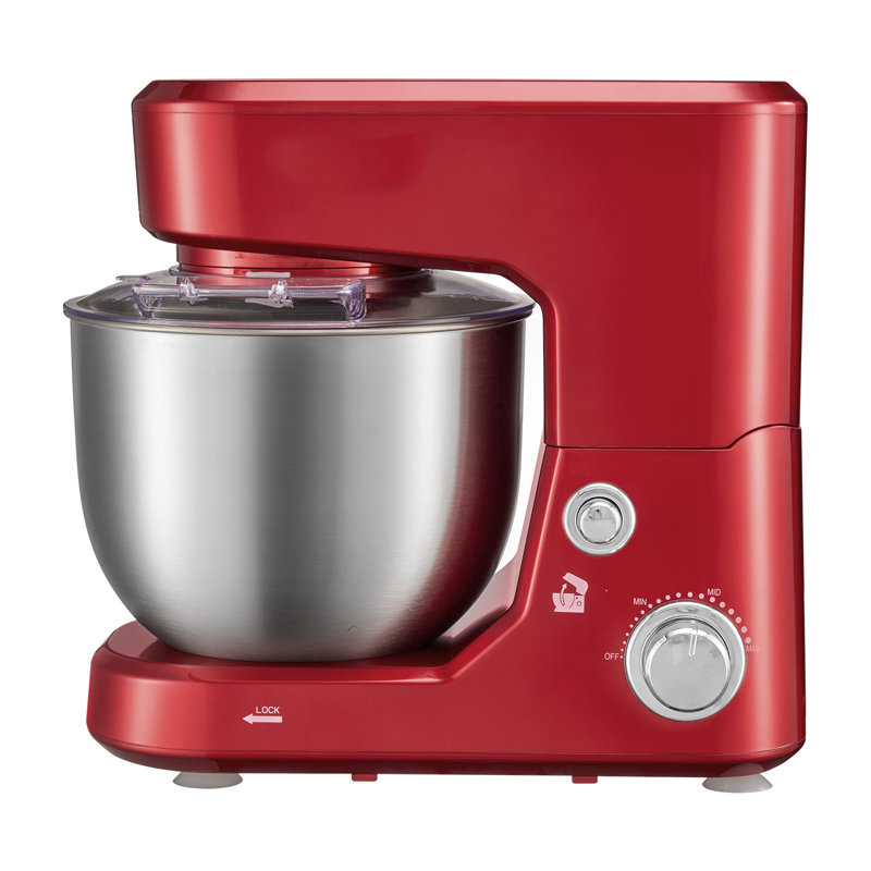 5.3+4.2 Qt Tilt-Head Stand Mixer, 400W Electric Kitchen Mixer with 3 Speeds, Stainless Steel Bowls, Splash Guard, Dough Hook, Whisk, and Beater for Baking and Mixing