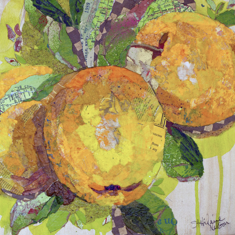 Nature's Gold by Elizabeth St. Hilaire - Wrapped Canvas Painting, 91cm H x 91cm W