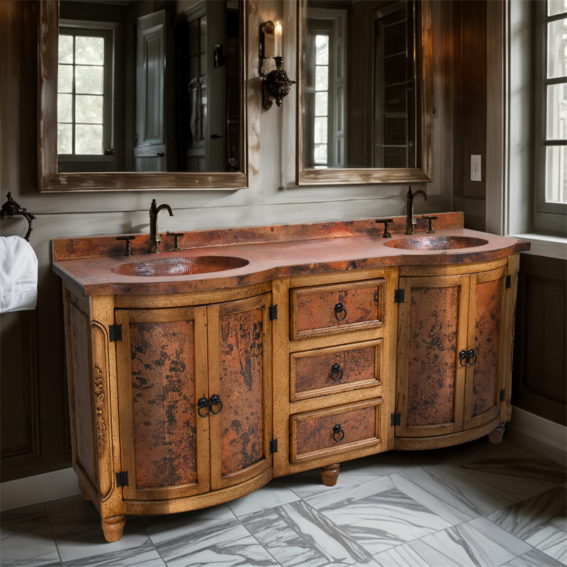Hacienda Double Copper Vanity