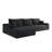 Boneless 135" Oversized Boneless Couch with Left L Shape Chaise, Modern Modular Sectional Sofa with Deep Seat, No Assembly Required, Cloud Sectional Couch with Corduroy Fabric (4S+Left Facing Chaise)-67147044-72598996-72598571