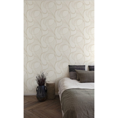 Denanne No Pattern And Not Solid Colour Wallpaper