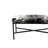 Upholstered Cowhide Bench
