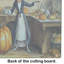 Italian Greyhound Fall Kitchen Pumpkins Glass Cutting Board Large