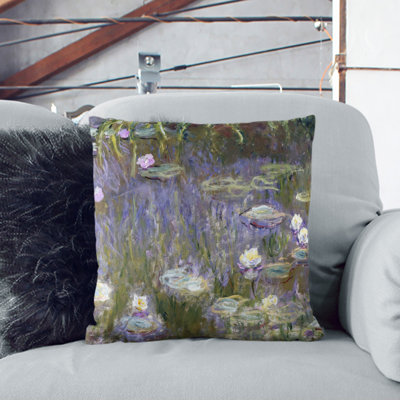 Water Lilies Lily Pond Vol.14 Scatter Cushion