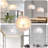 16" Diameter Modern Pumpkin Chandelier
