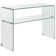 Haslemere 43.31'' Glass Console Table