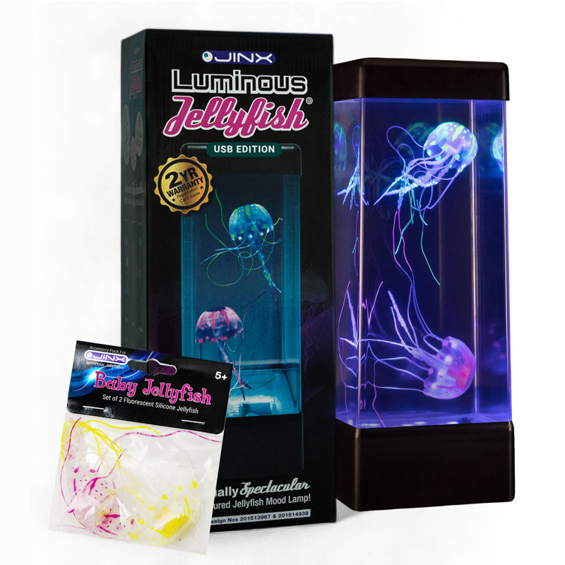 Ensemble de lampes JINX Luminous Jellyfish - avec bébé méduse