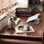 Bureau classique rétro en bois massif-110442685
