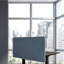 Cloison de bureau en tissu 1 panneau-63324651-63324653
