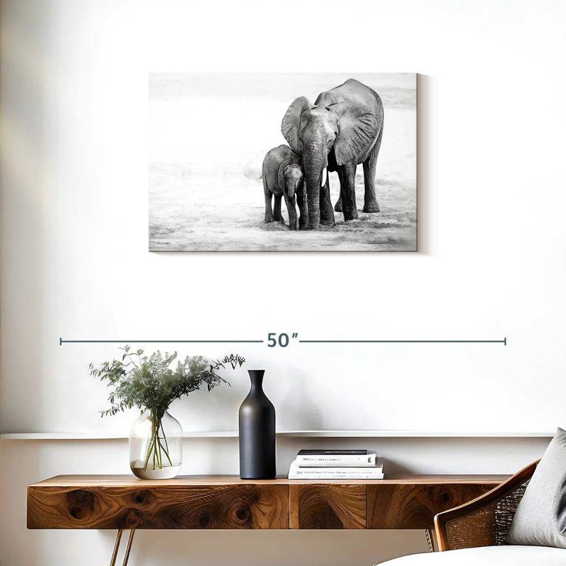 Cuddling Elephants