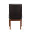 Chaise d'appoint rembourrée (ensemble de 2)