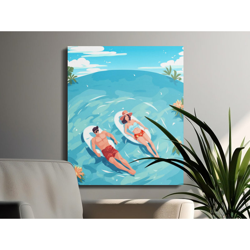 Coursey Wrapped Canvas Print Set, 18x24