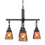 Lustre linéaire moderne à 4 lumières Curzon