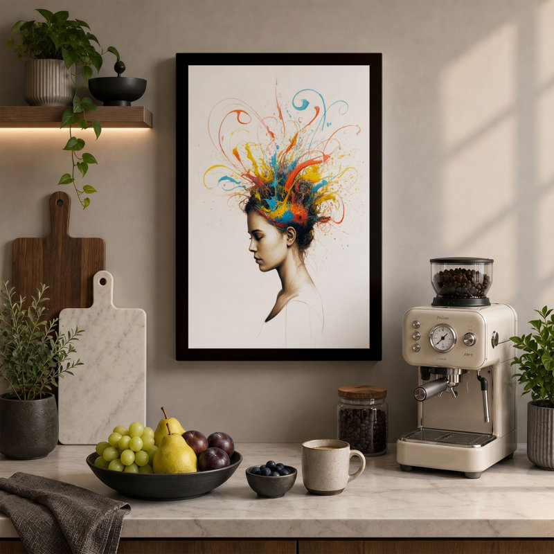 Print, 18x12 - 45.7 x 30.5 cm, Ochre Border