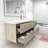 Moncear 59'' Single Bathroom Vanity with Acrylic Top-348527879