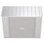 Remise de rangement en acier Select, 8 x 4, gris flûte-67124410
