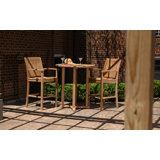 Oxford Outdoor 3 - Piece Teak Bar Height Dining Set