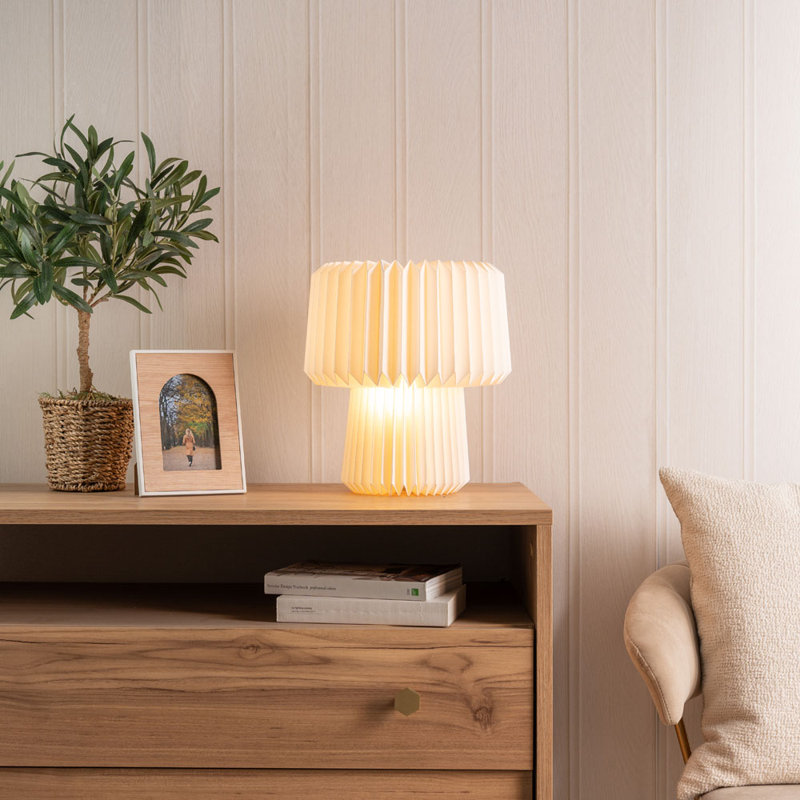 Ceiba Wood Novelty Lamp, Yes