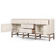 Buffet Hakana Ruthe - Raphia noir-942813998