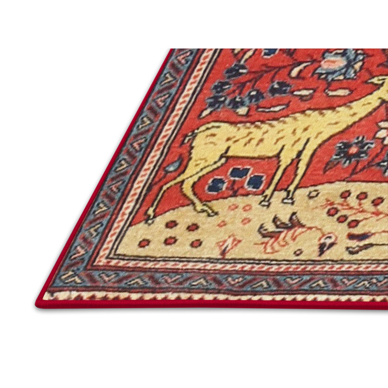 Oriental Indoor Rug, Rectangle 7' x 9'