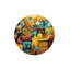 Multi Colour Tree Road and Houses Pattern Modern Decorative Machine Washable Area Rug-25643421