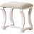 Unique Modern Bedroom Vanity Set W Stool Foldable Mirror Drawers White Color MDF Veneer 1Pc Vanity Furniture-658677292