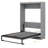 Hallberg  Murphy Bed, can be Folded into a Cabinet-1390872024