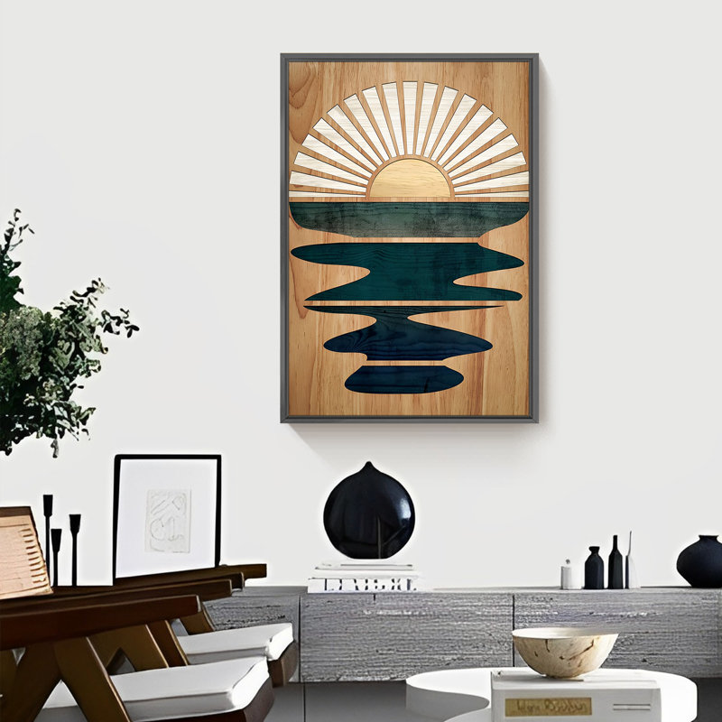 Cadre photo unique, impression sur toile, Cadre noir, H 16 po x l 12 po x P 1,5 po