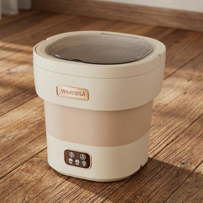 Mini Washing Machine and Dryer, 12L Foldable Mini Washer for Underwear, Upgraded Collapsible Washing Machine, for Baby Clothes Socks Apartment