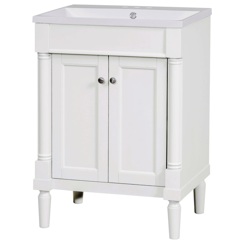 Rangement pour salle de bain Talanta, Blanc