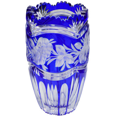 Handmade Crystal Table Vase