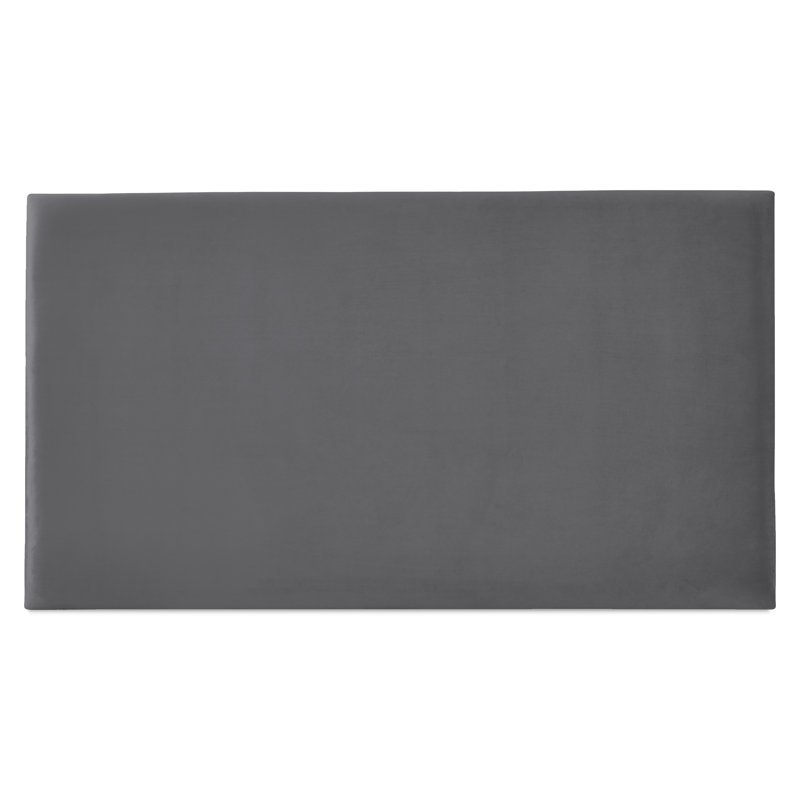 Franda Upholstered Headboard, Kingsize (5'), Plush Black