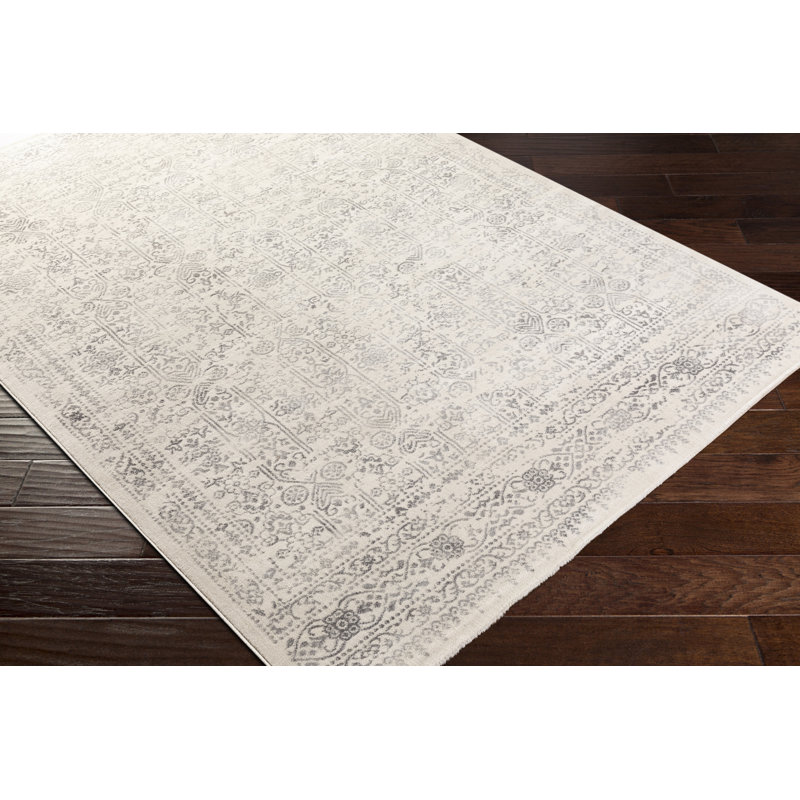 DeSoto Oriental Cream/Gray Area Rug