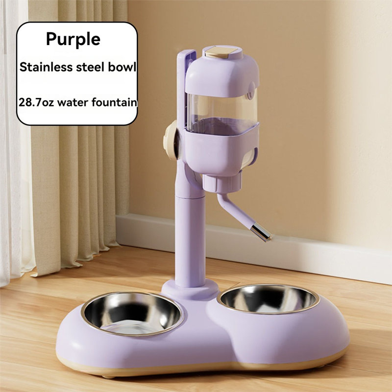Plat d'eau automatique / distributeur automatique, Mauve