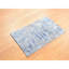 Tapis bleu en soie noué à la main 2 pi x 3 pi 1 po A43F96BB58484BF895C9E65663A36670
