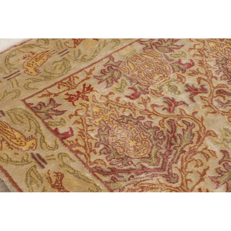 One-of-a-Kind Rectangle 9'11" X 13'9" Hand Knotted Area Rug