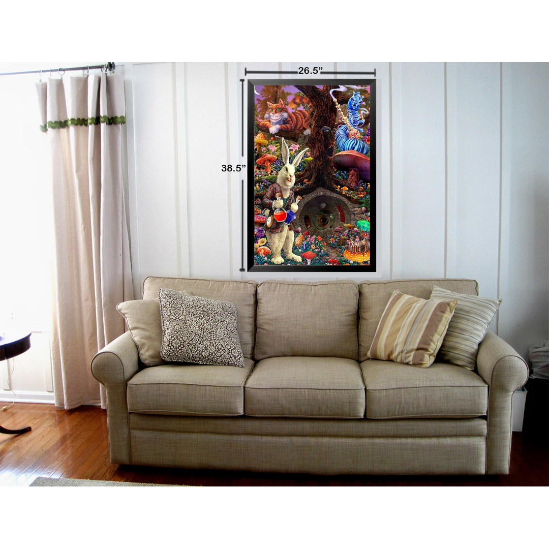 " Down The Rabbit Hole - Alice " Buy Art For Less