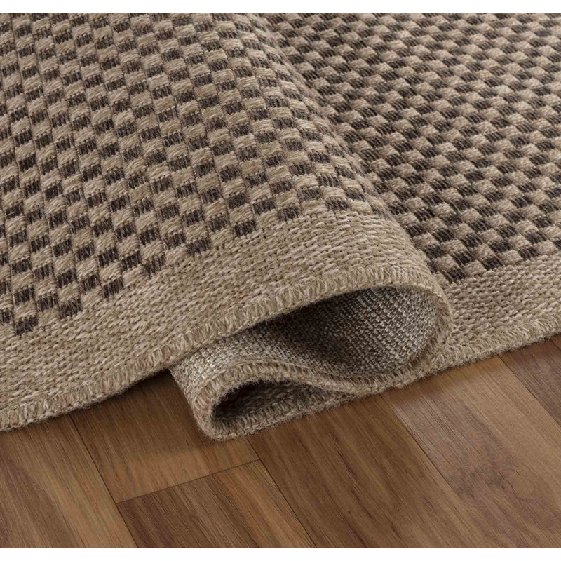 Weidman Geometric Indoor / Outdoor Area Rug, Runner 60 x 220cm