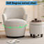 Fauteuil d'appoint pivotant avec repose-pieds-1221275893