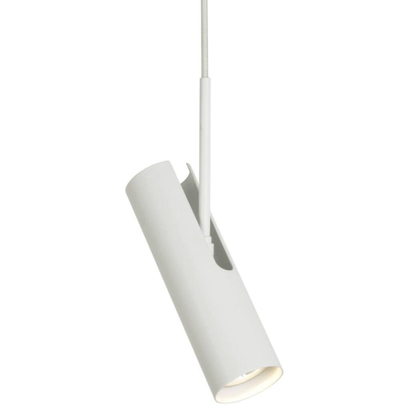 1 - Light Cylinder Pendant, White