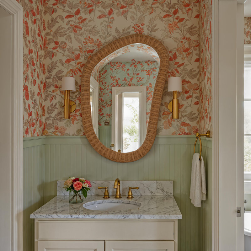 Miroir Evelyn par Megan Molten