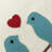Appliqued Linen Pillow Cover