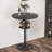 Raghul Round Metal Base Dining Table-2103947182